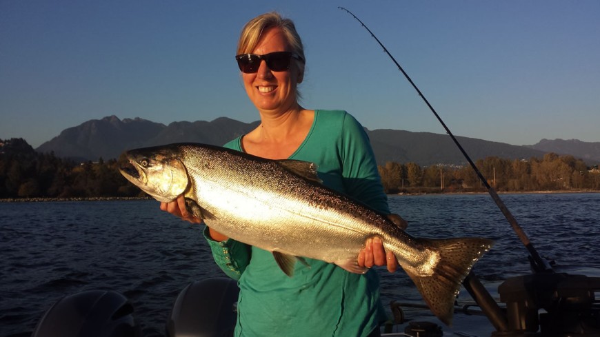 October fishing in Vancouver