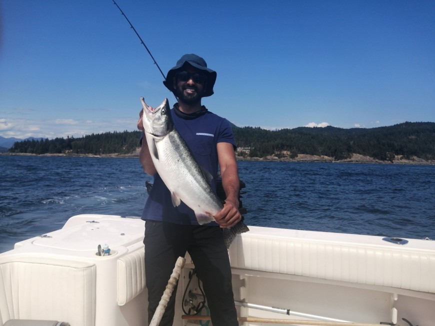 Vancouver Late Summer Fishing Report - Bon Chovy Salmon Fishing